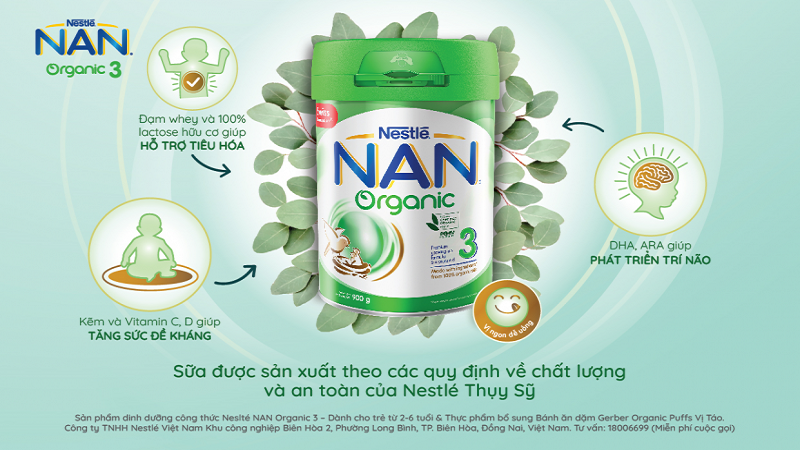 Sữa NAN Organic