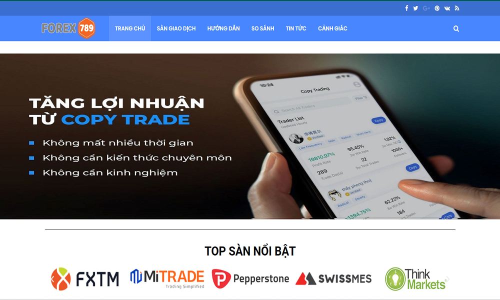 Forex789.net trang thông tin tiền điện tử lớn nhất Việt Nam
